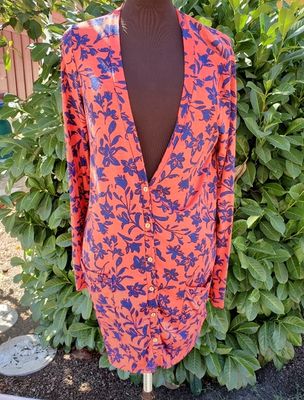 Agnes & Dora Favorite Cardi Floral Size S/L - Picture 5 of 7